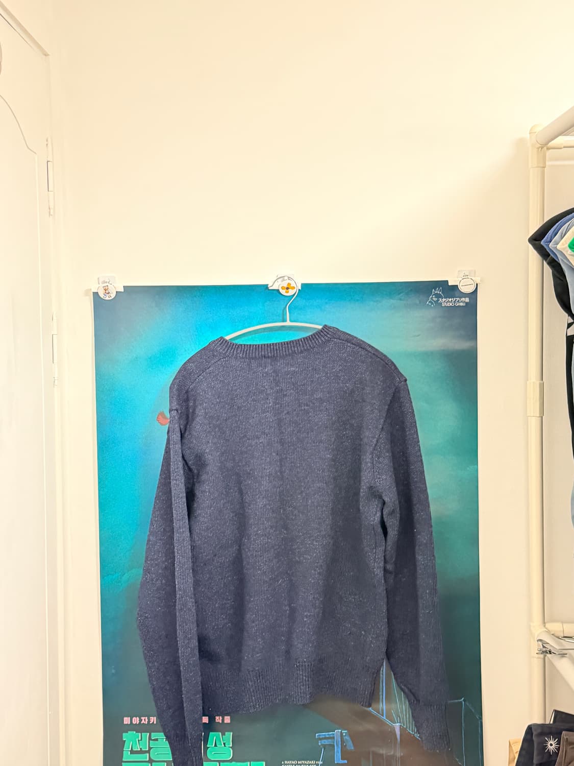 에이카 화이트 / AECA BIG LOGO WOOL KNIT 상품이미지3