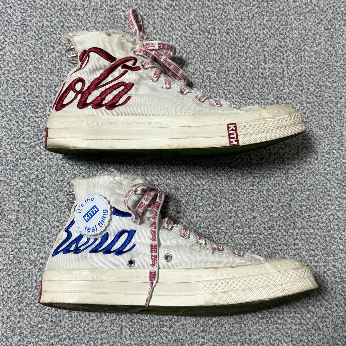 [판매가 70만원] 컨버스 x 코카콜라 x Kith 280 상품이미지7