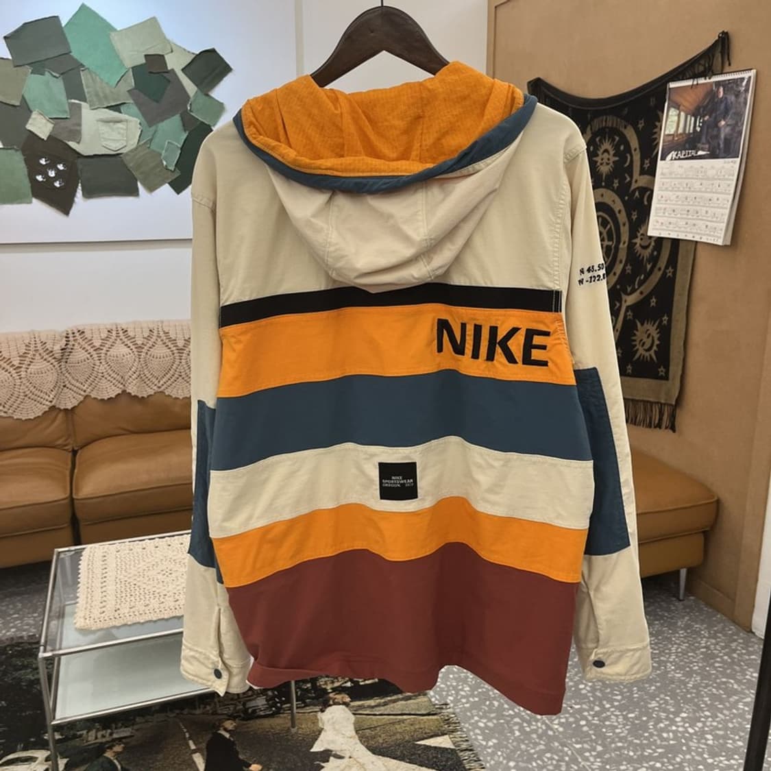 나이키 올드스쿨 레트로 트러커 바람막이 아노락 XL C11957 상품이미지4