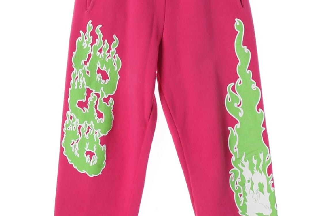 아카이브볼드 939 플레임 로고 스웻 팬츠 핑크 S 상품이미지4