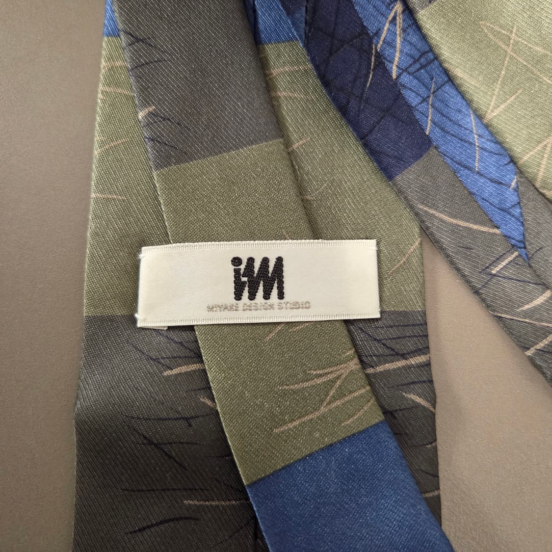 Issey Miyake 이세이 미야케 빈티지 명품 넥타이 상품이미지3
