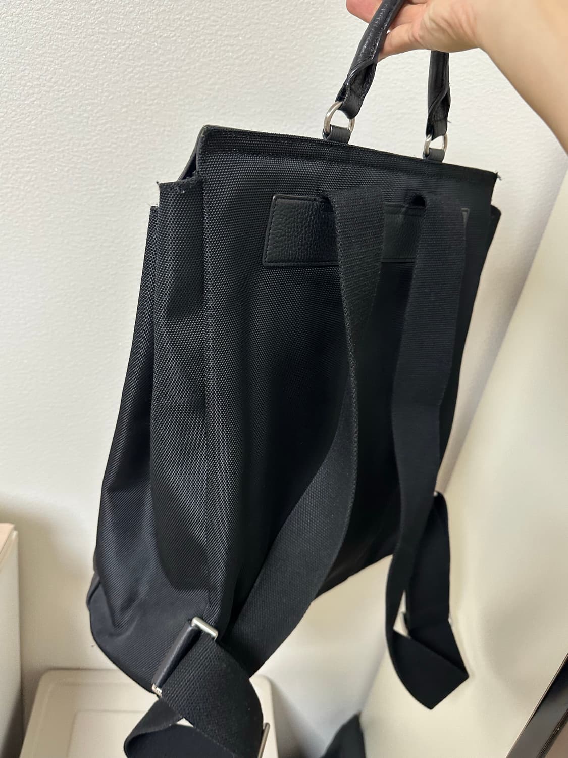 쿠론 블랙 가죽 서류가방 팝니다 상품이미지5