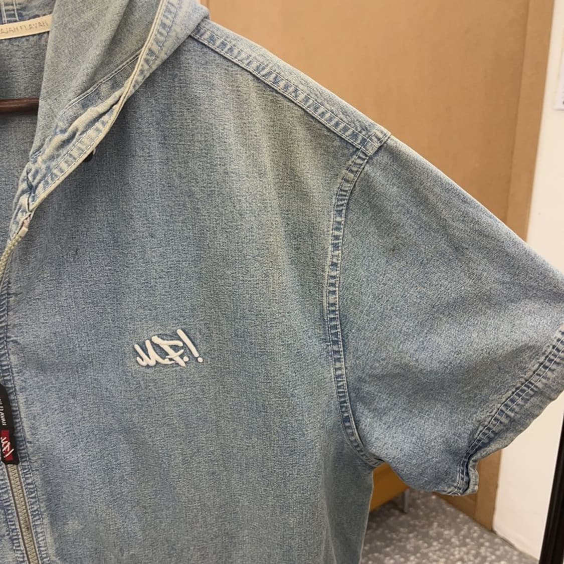 마자플라바 올드스쿨 워크 반팔 데님 집업 105 C06285 상품이미지8