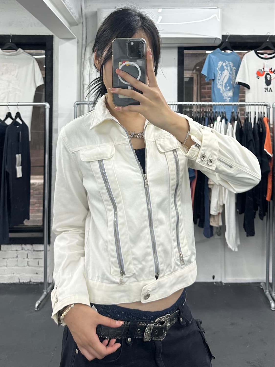 LEE 멀티 지퍼 코튼 자켓 상품이미지4