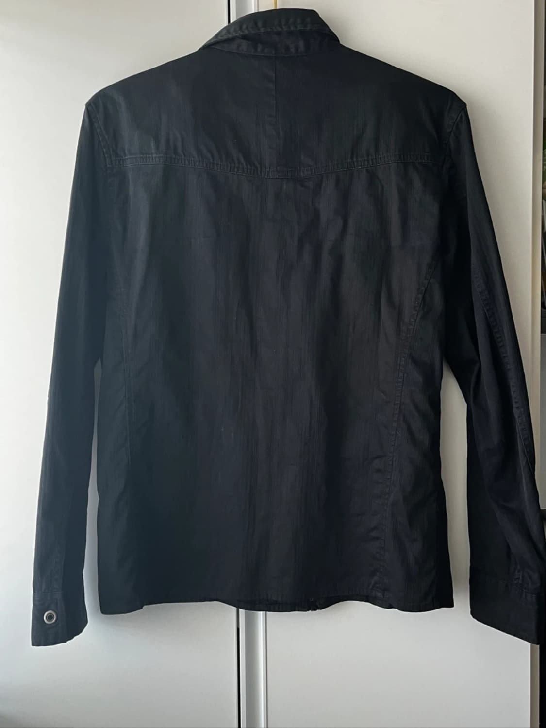 빈티지 포켓 셔츠 자켓 블랙  상품이미지2