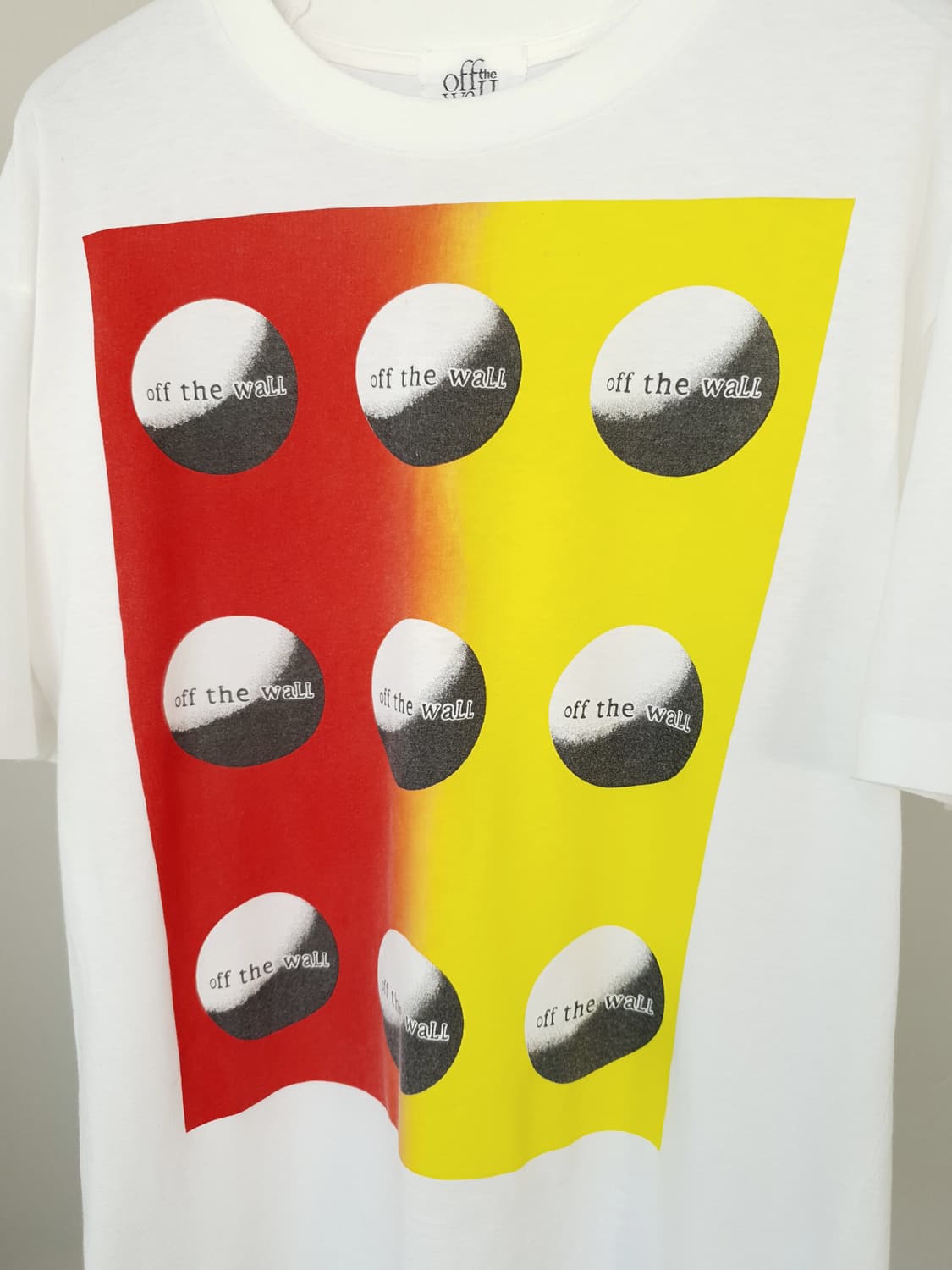 OFF THE WALL print t 상품이미지6