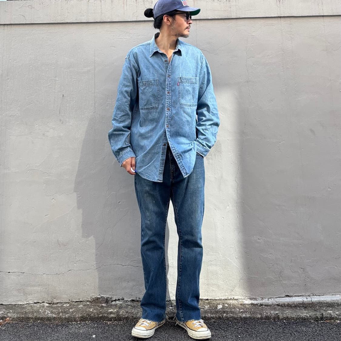 올드 리바이스 데님 셔츠 상품이미지10