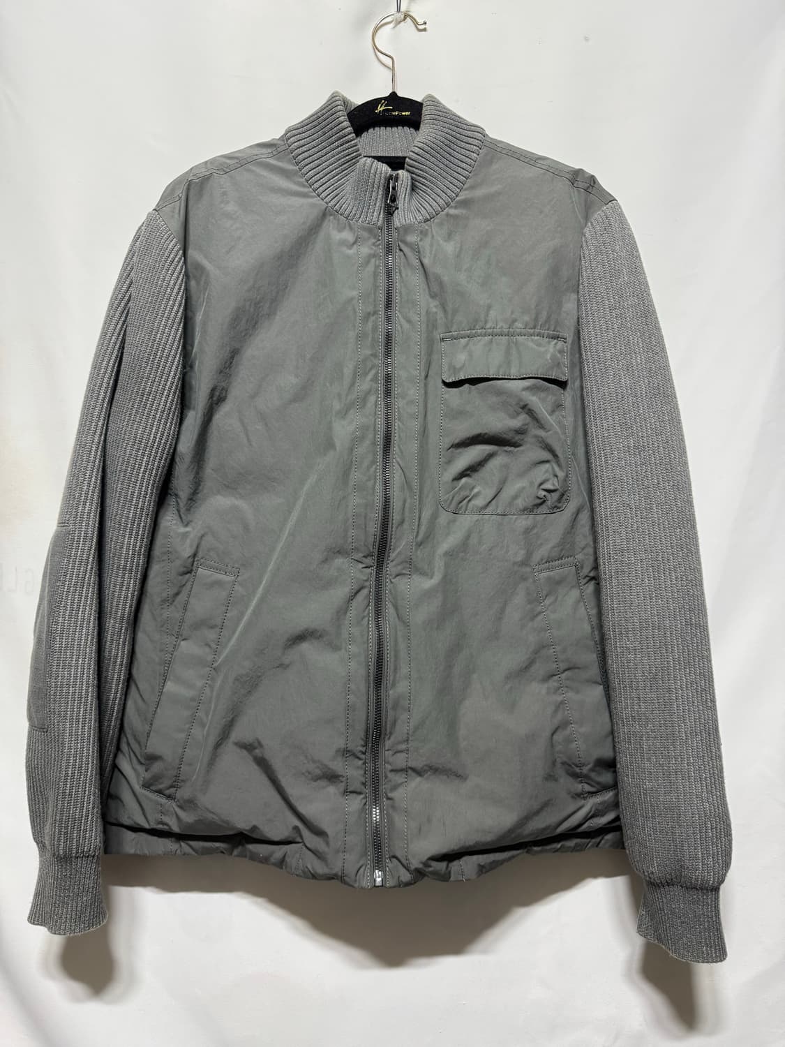 105 시리즈 니트 패치 점퍼 상품이미지1