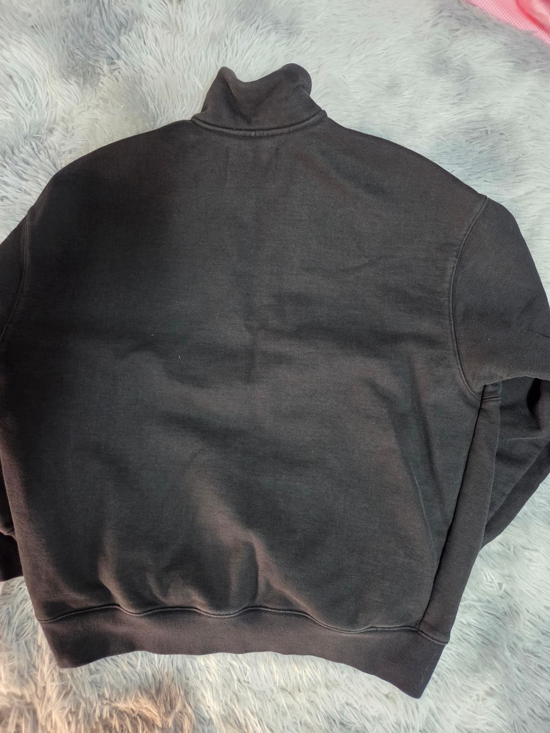 포터리  블랙 하프집업 맨투맨 상품이미지2