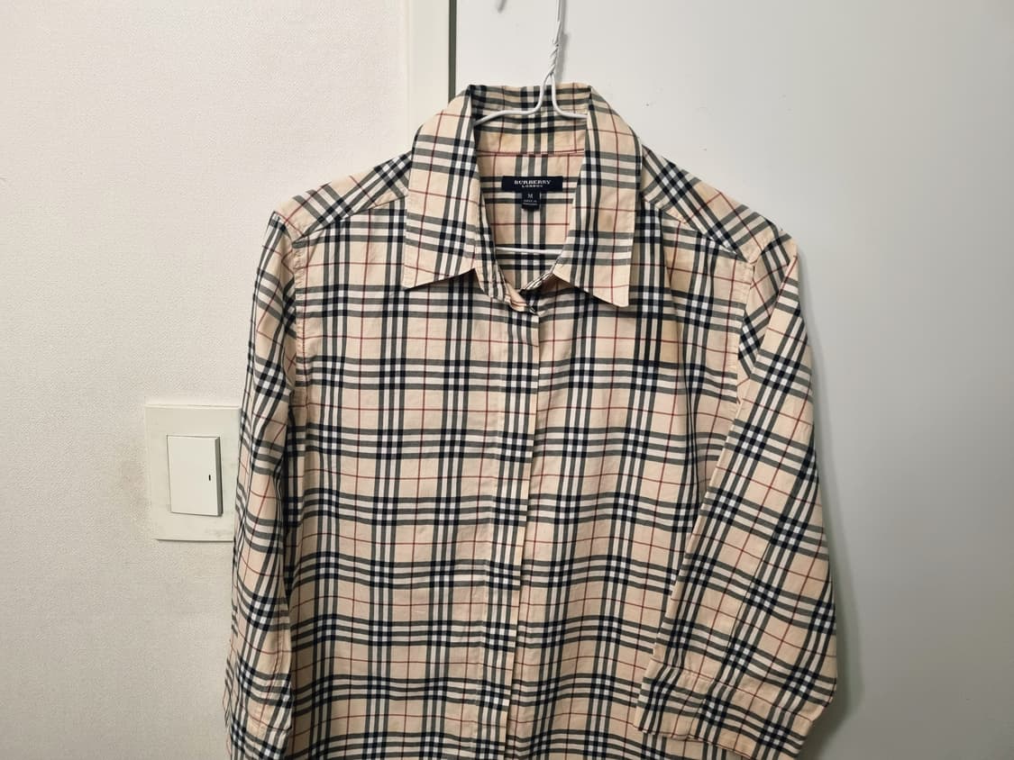 버버리 정품 칠부소매 남방 상품이미지2