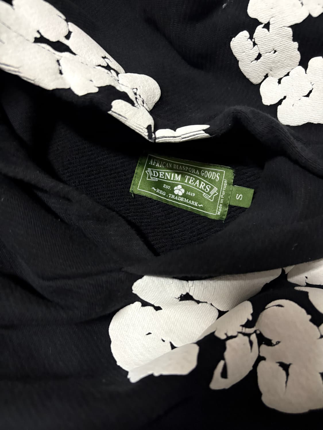 데님티어스 후드티 s 정품 상품이미지3