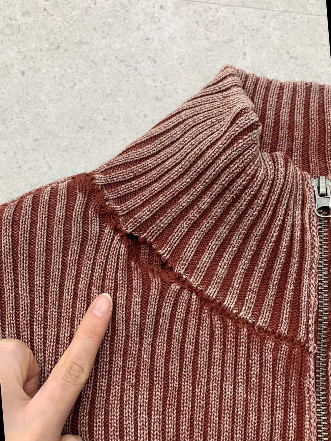 Hare 하레 니트집업 상품이미지4