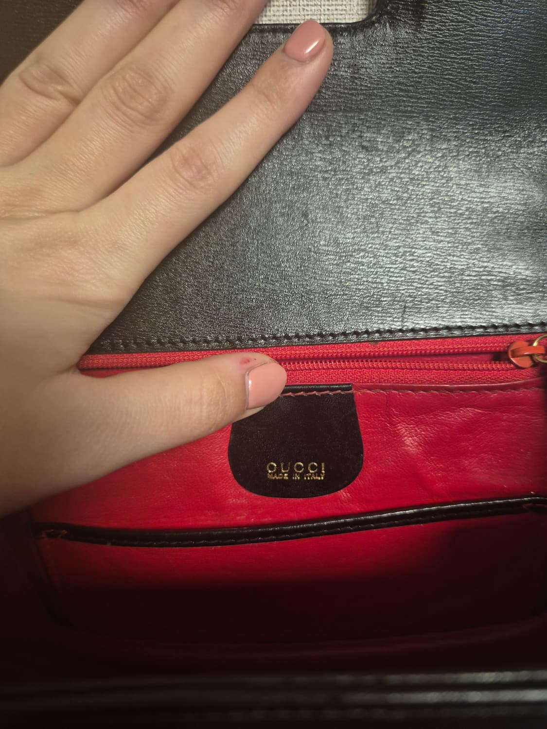 구찌 뱀부 탑핸들백 스몰 (정품) 상태최고 급처분!!! 상품이미지5