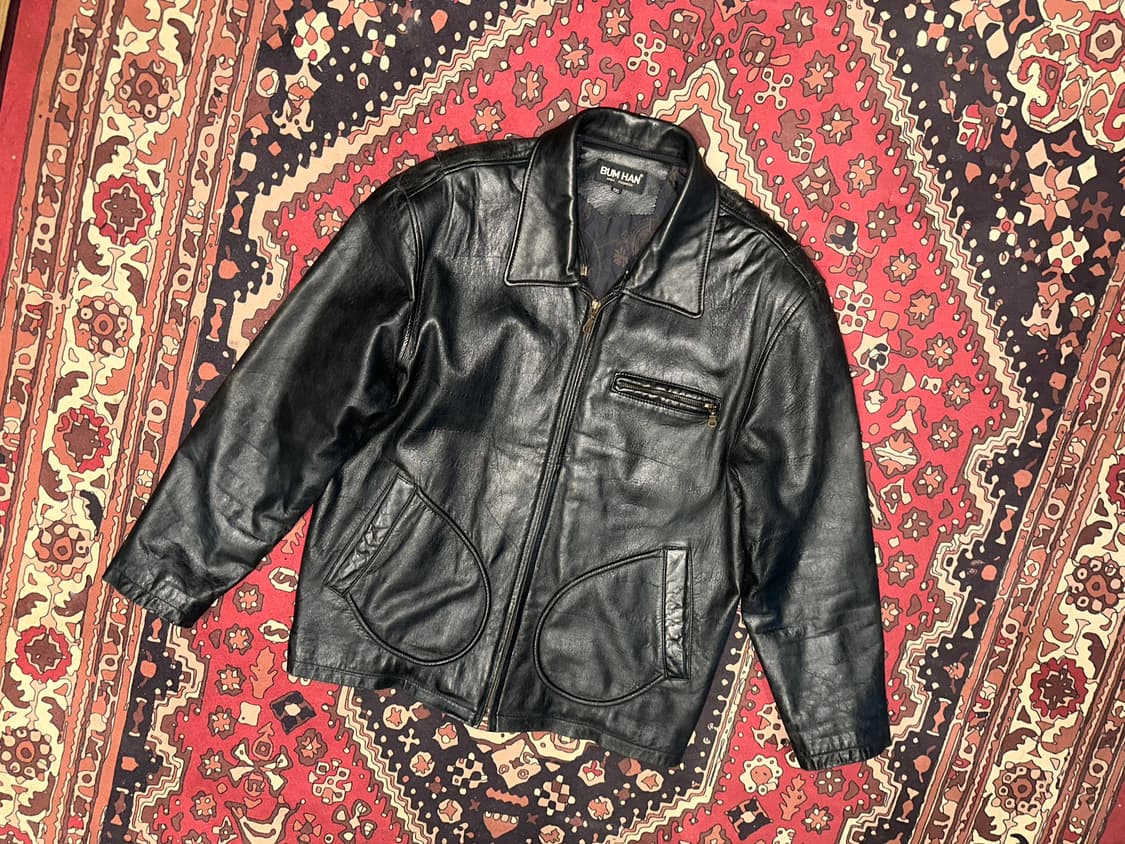 ( L-XL ) 워크웨어 아메카지 워크자켓 스포츠가죽 빈티지가죽 상품이미지6