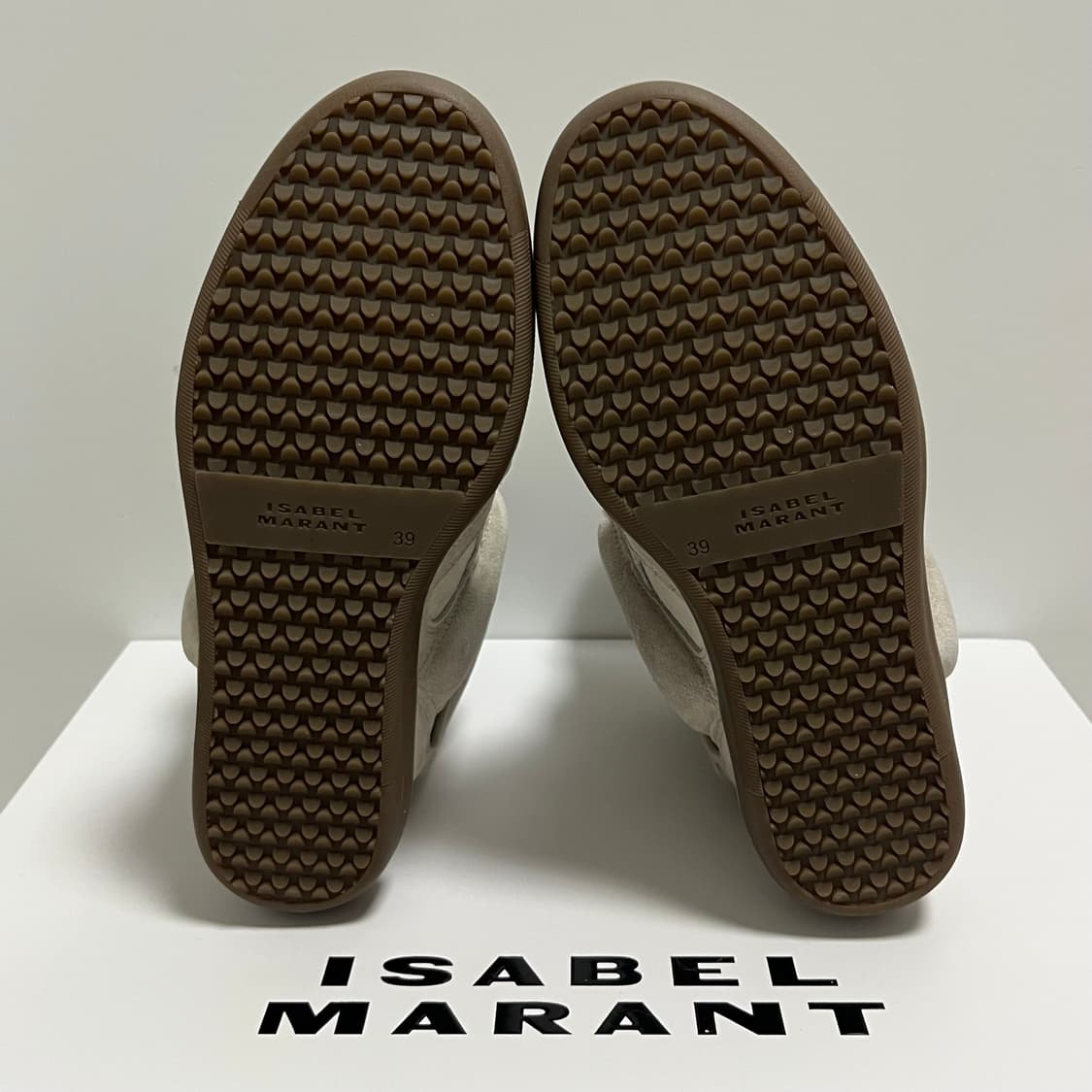 [36,37,38,39,40,41]이자벨마랑 베켓 웨지 스니커즈/에크루 상품이미지4