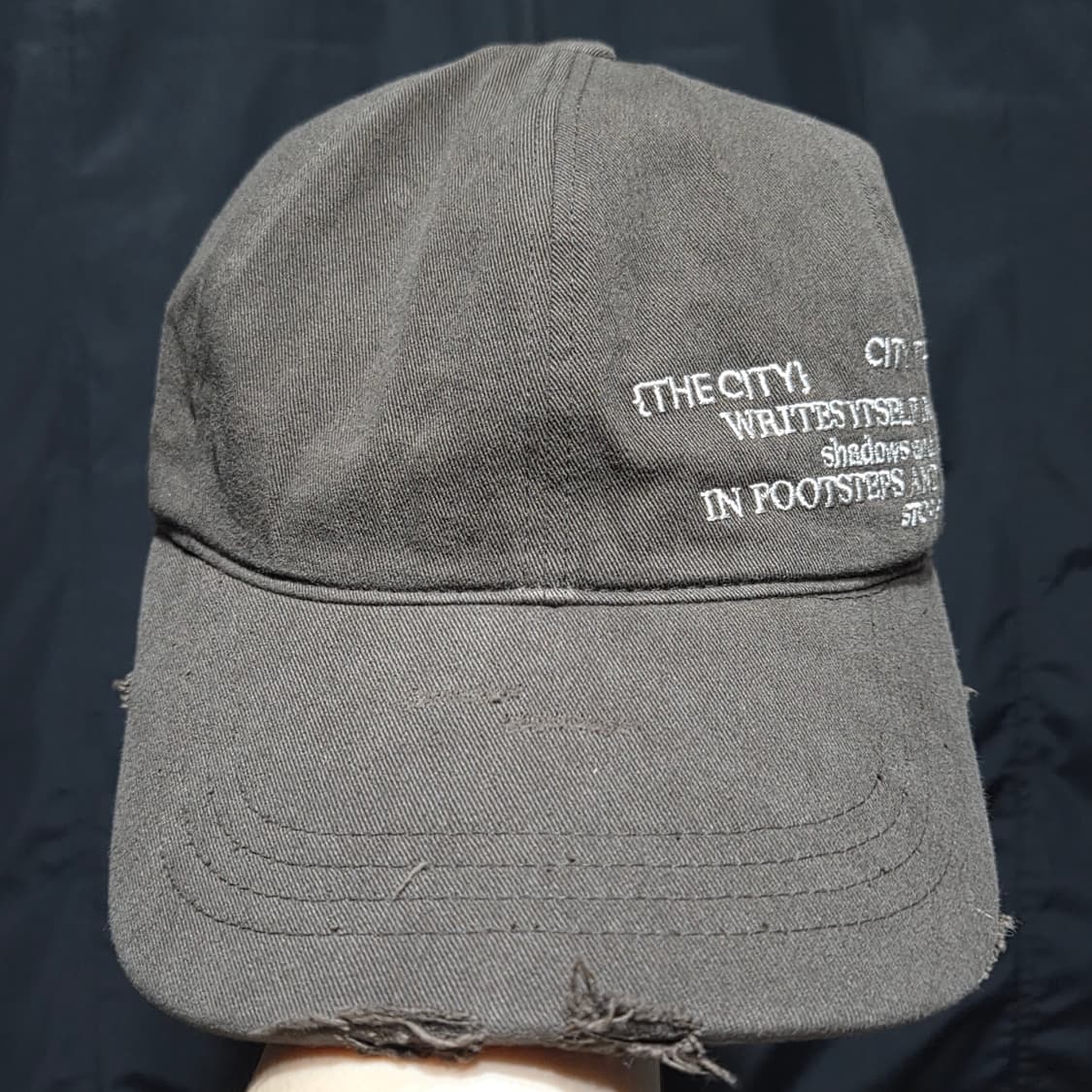 벨리에 시티 에세이 볼캡 브라운 상품이미지6