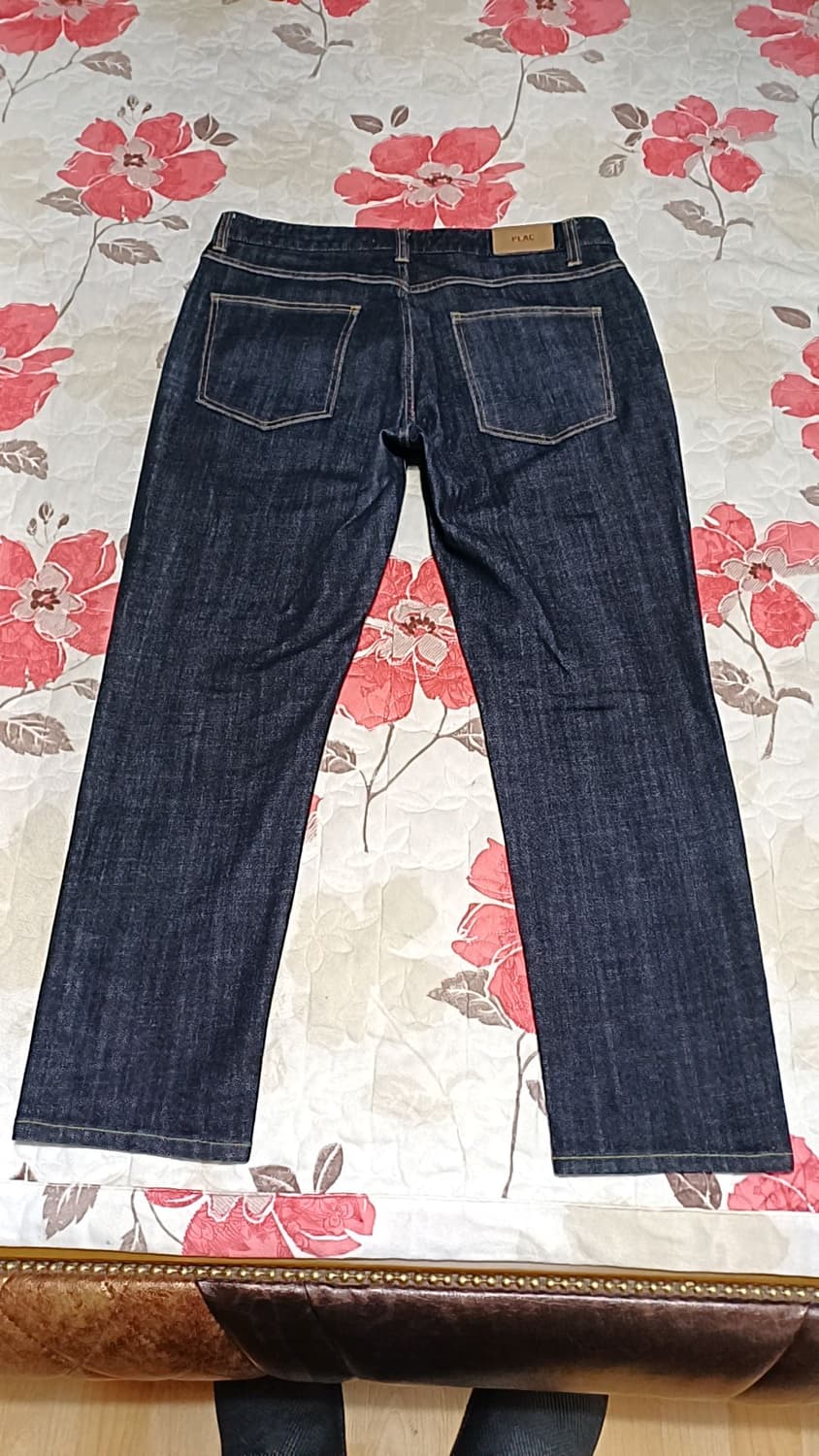 플랙 스판청바지 실측34인치 기장100 상품이미지4