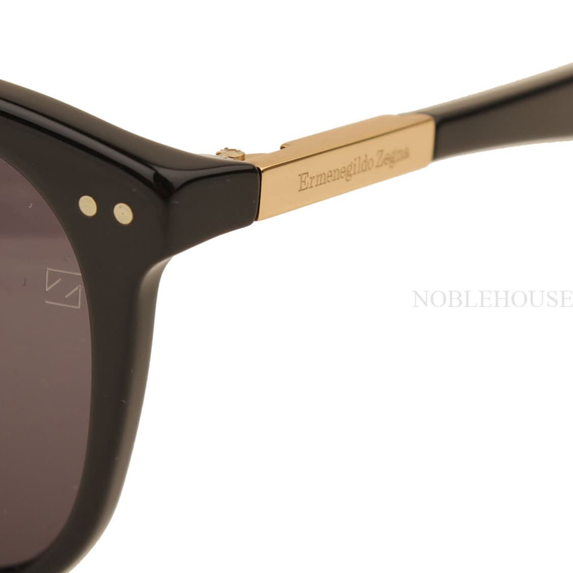 에르메네질도 제냐 다크브라운 금장 선글라스 상품이미지5