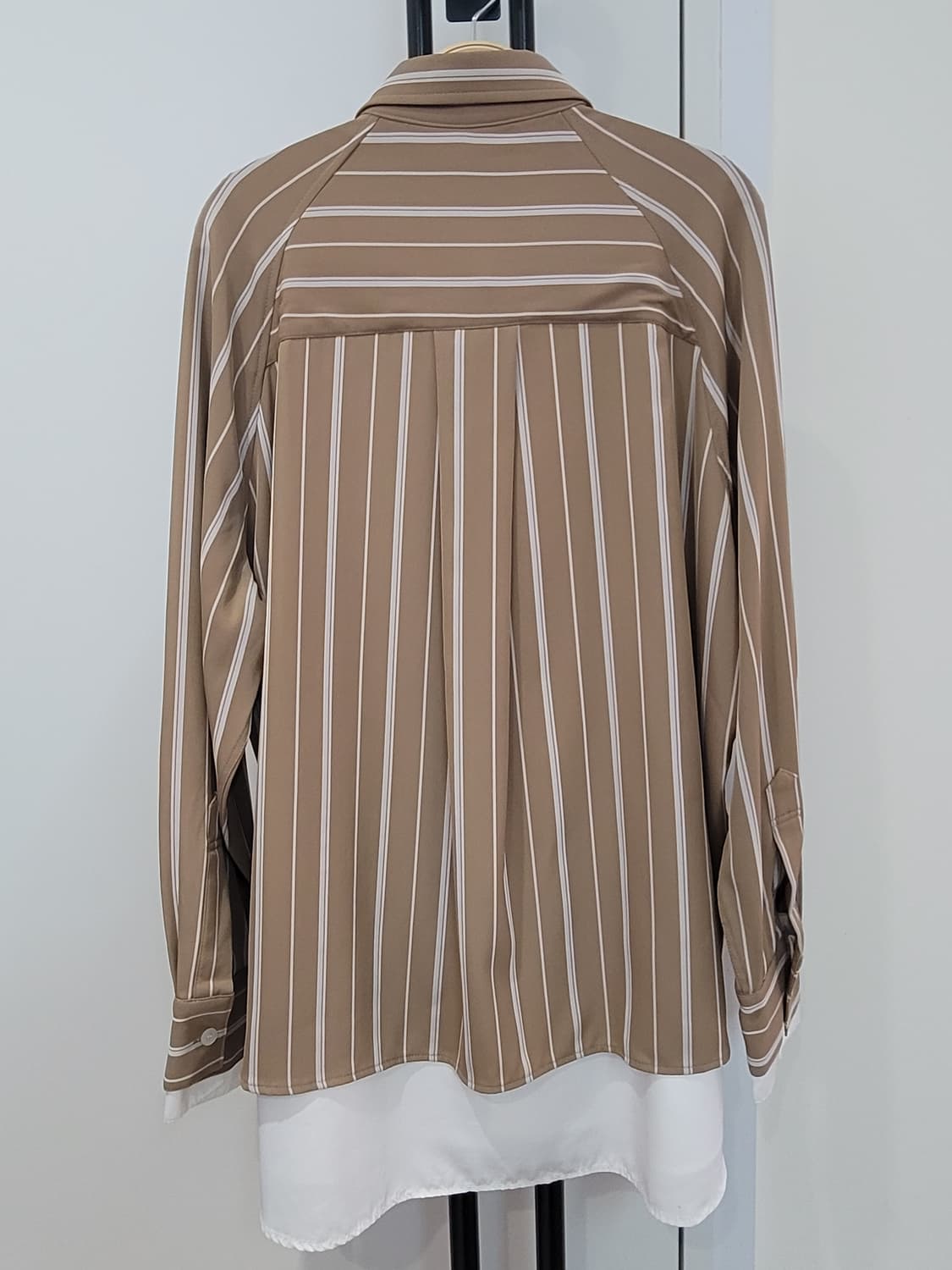 앤더슨벨 그레이엄 더블 레이어드 스트라이프 셔츠 M사이즈 상품이미지7