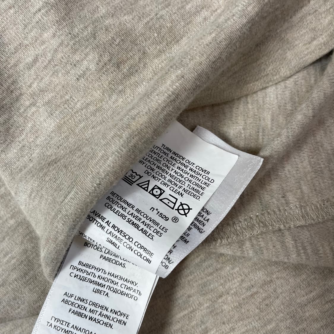 폴로 랄프로렌 자수 로고 그레이 반팔 카라티 XL 클래식 상품이미지6