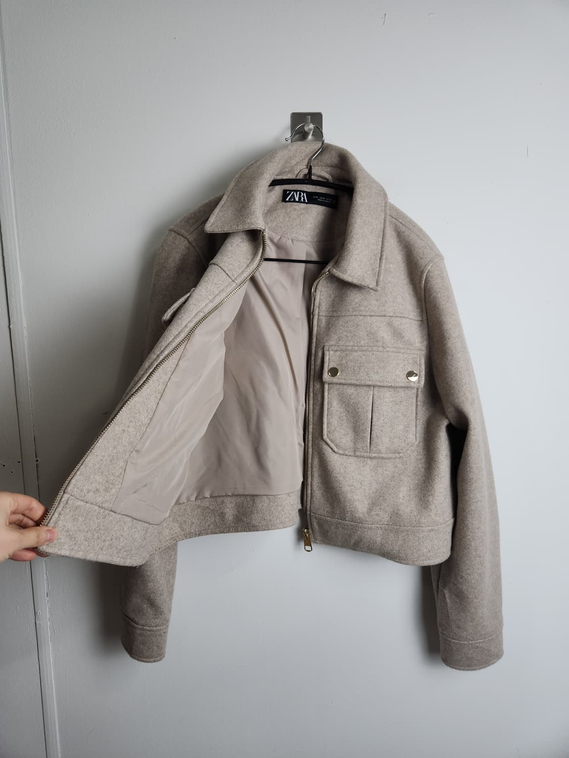 (ZARA)빅 포켓 자켓 상품이미지8