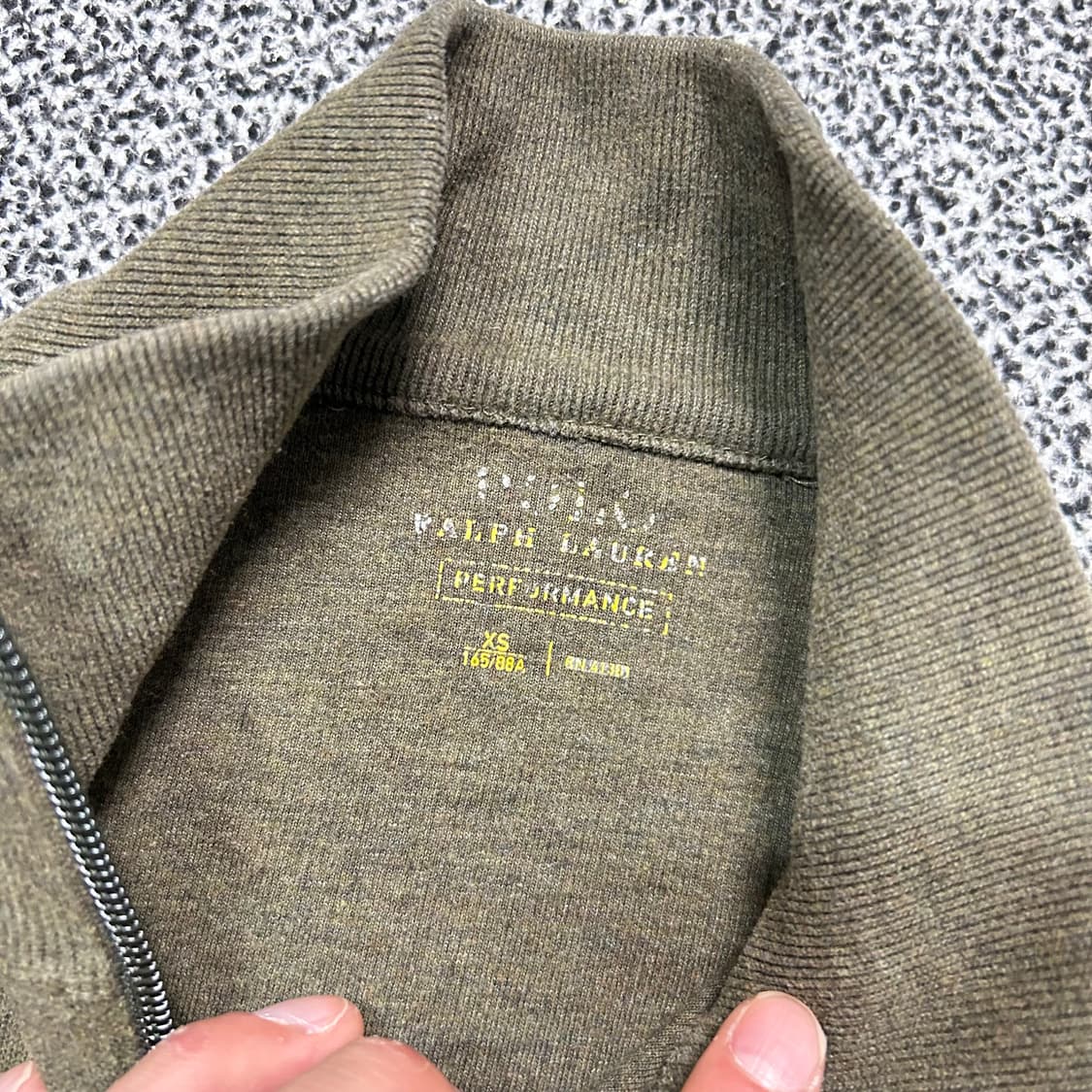 폴로 (POLO RalphLauren)카키 니트 집업 상품이미지4