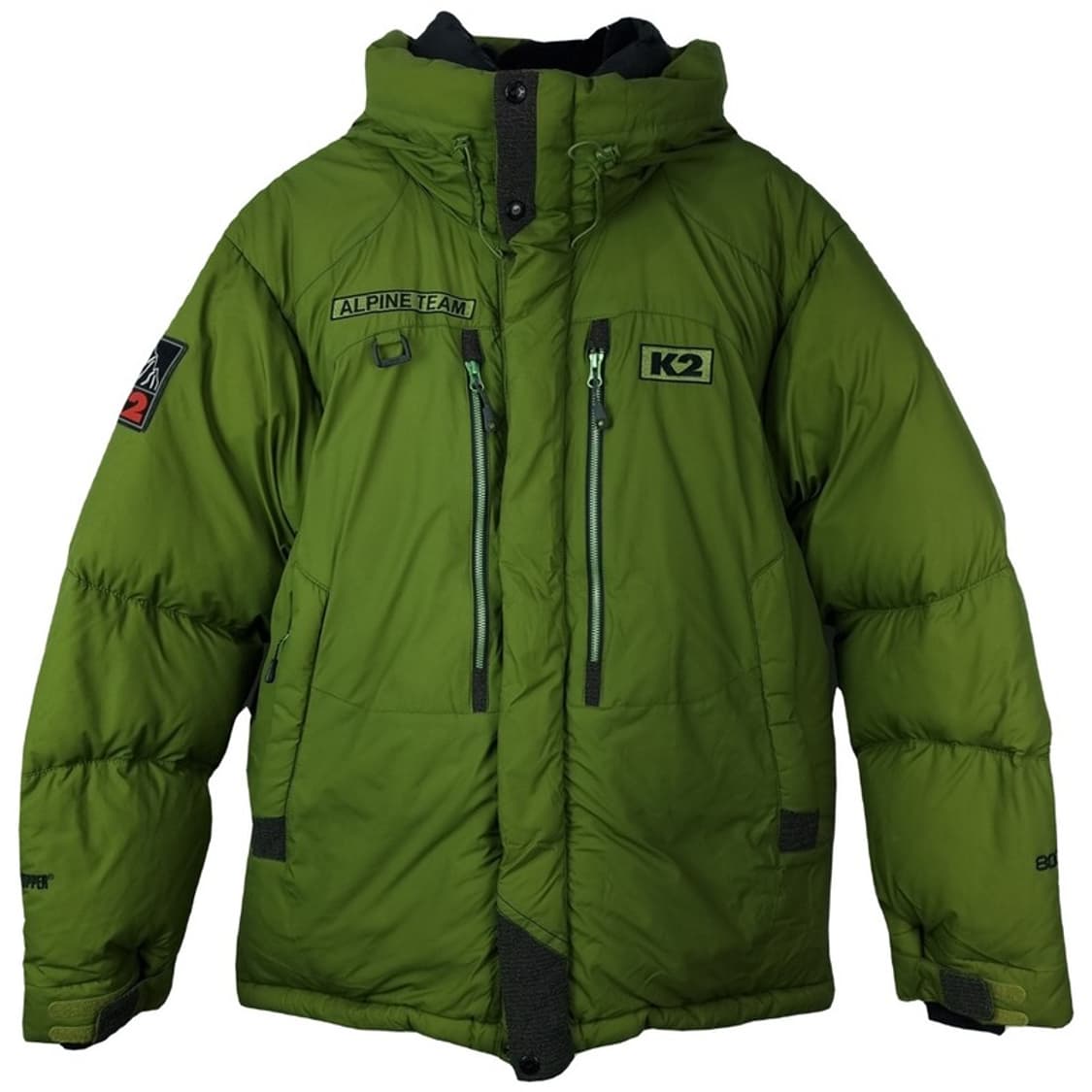 [K2] 케이투 거위털 구스다운 코볼드 대장급 패딩 그린 M16625 상품이미지2
