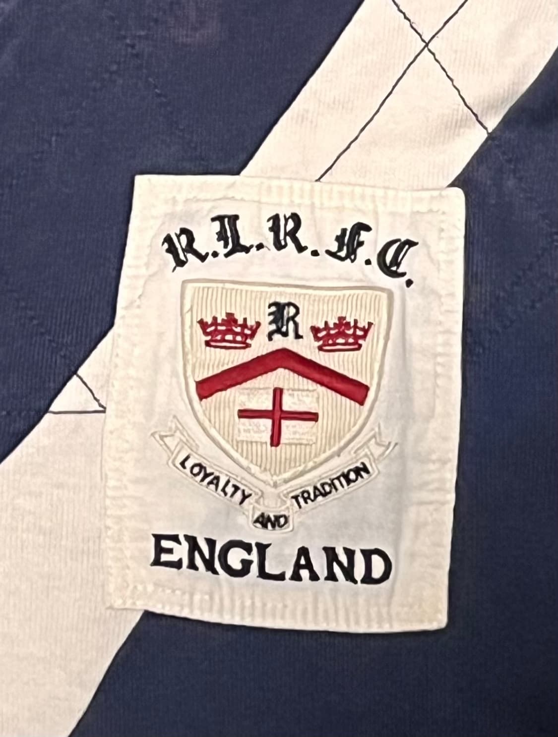 랄프로렌 럭비 후드티 M 네이비 상품이미지4