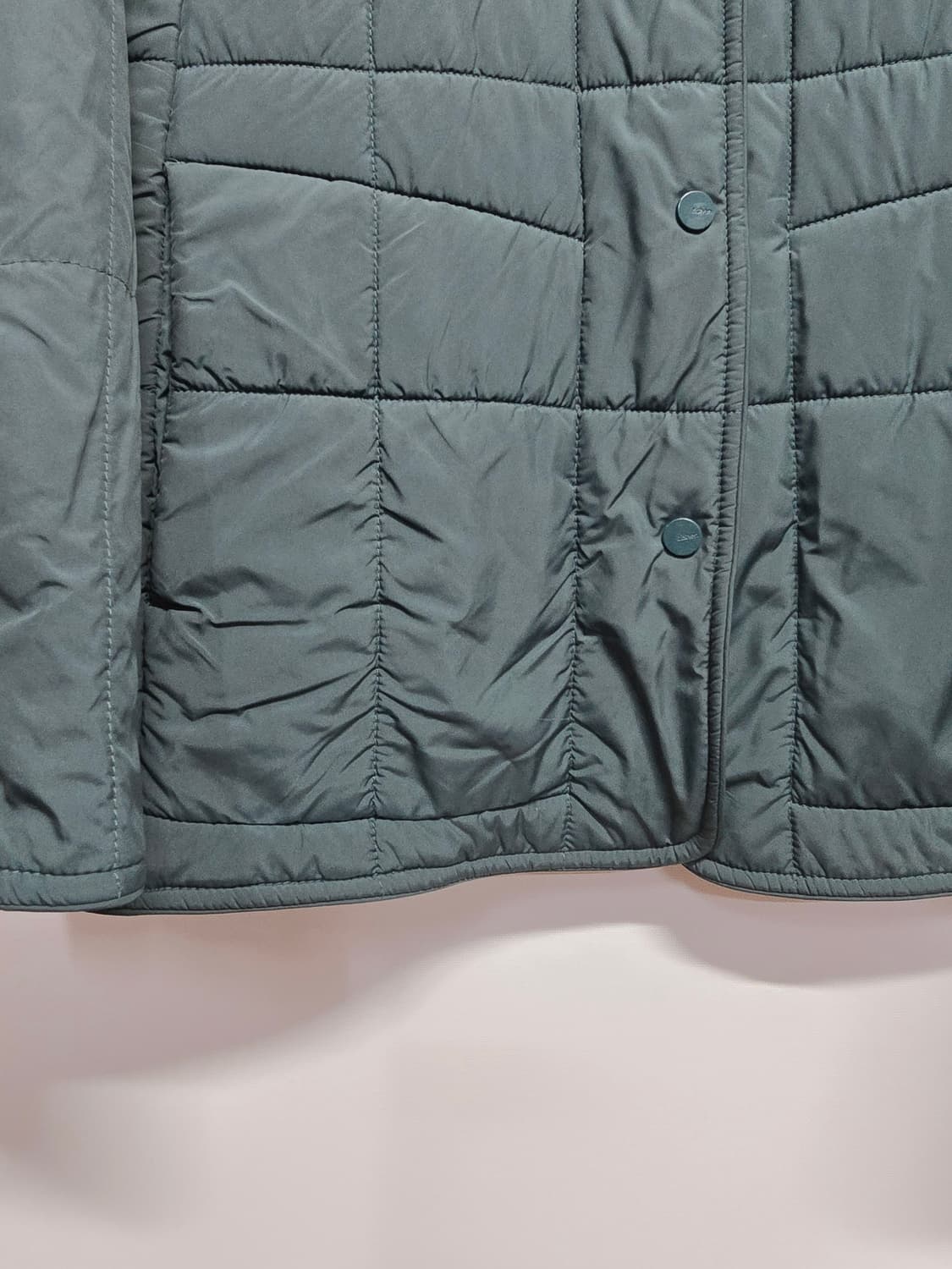 지센 그린 퀼팅 자켓 상품이미지3