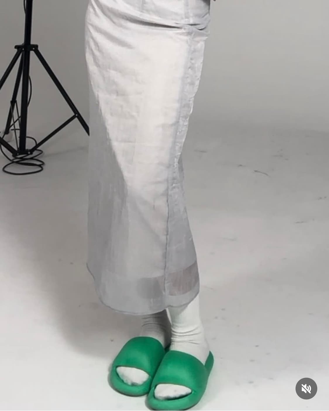 로우웨스트 롱스커트 상품이미지3