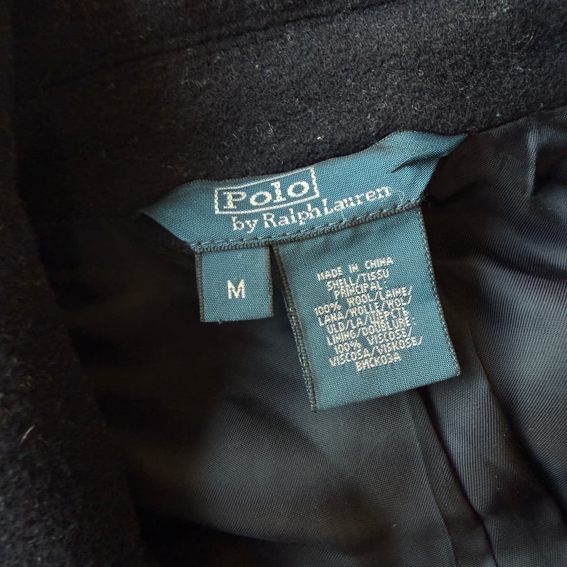 폴로 랄프로렌 울 피코트 상품이미지5