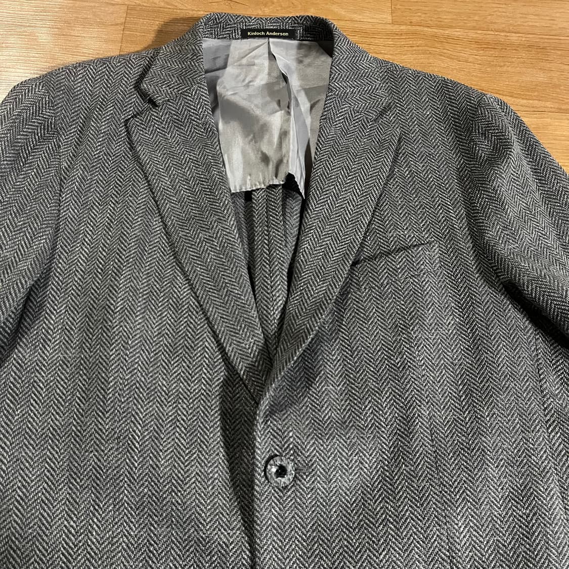 [105] 킨록 제냐 헤링본 린넨실크 자켓 상품이미지2