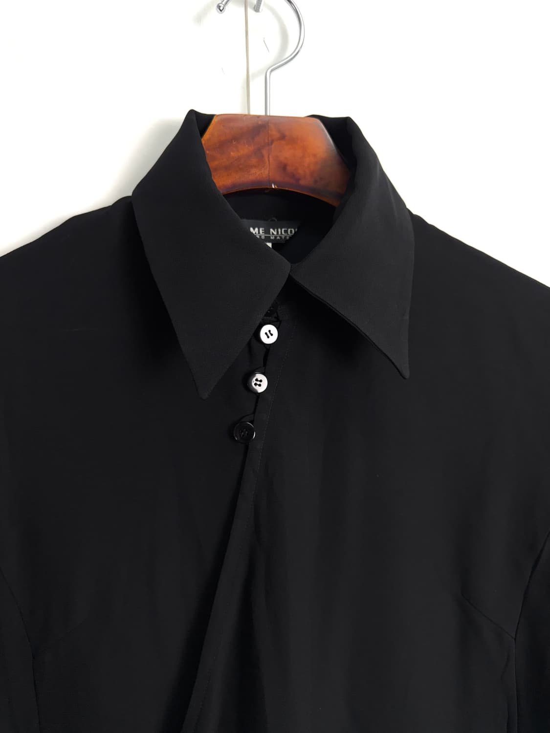 80s madame nicole 트위스트 셔츠 상품이미지2