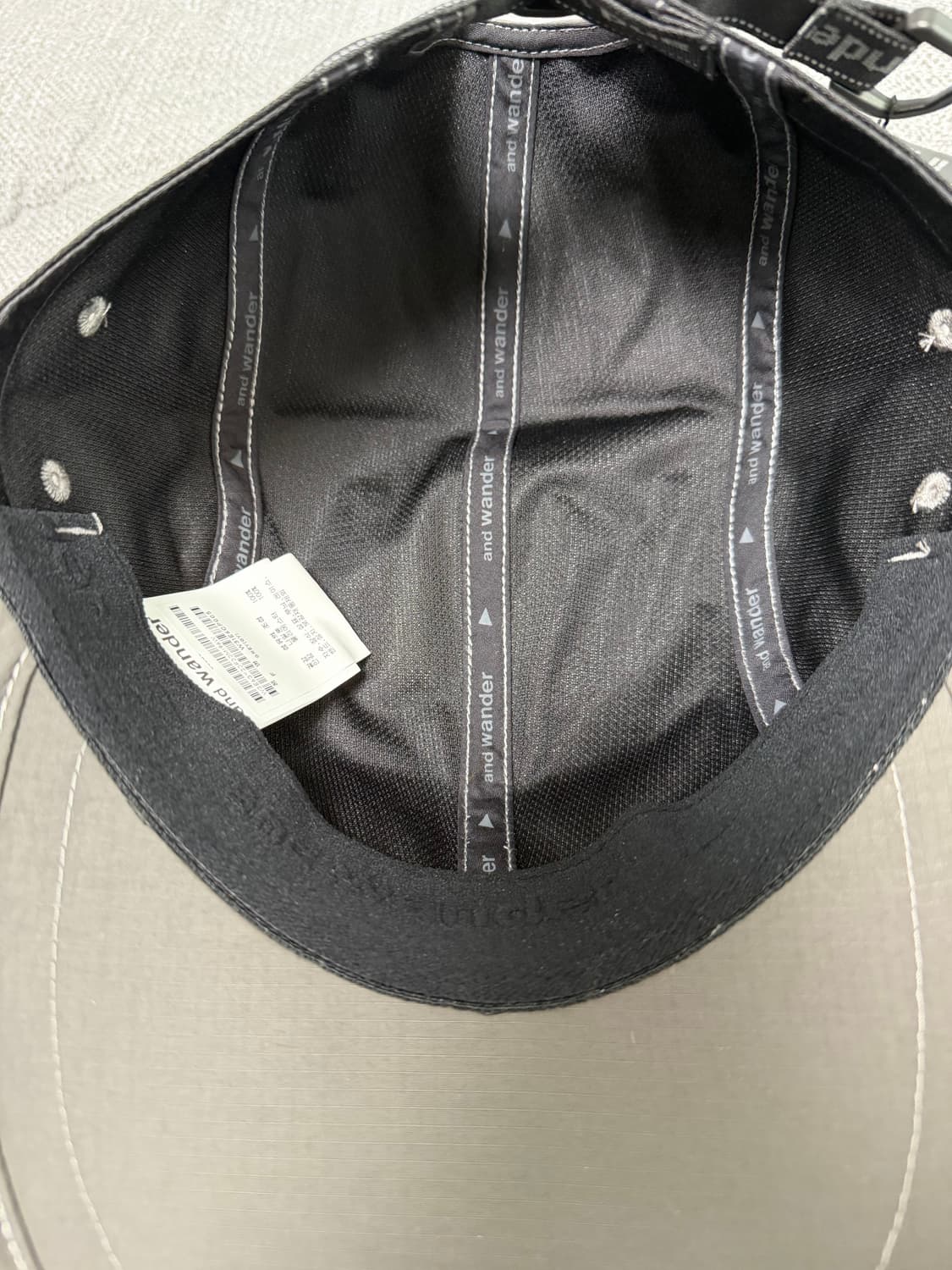 앤드 원더 JQ 테이프 캡 그레이 상품이미지3