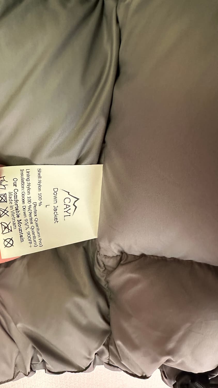 [L] 케일 다운자켓 그레이 상품이미지2