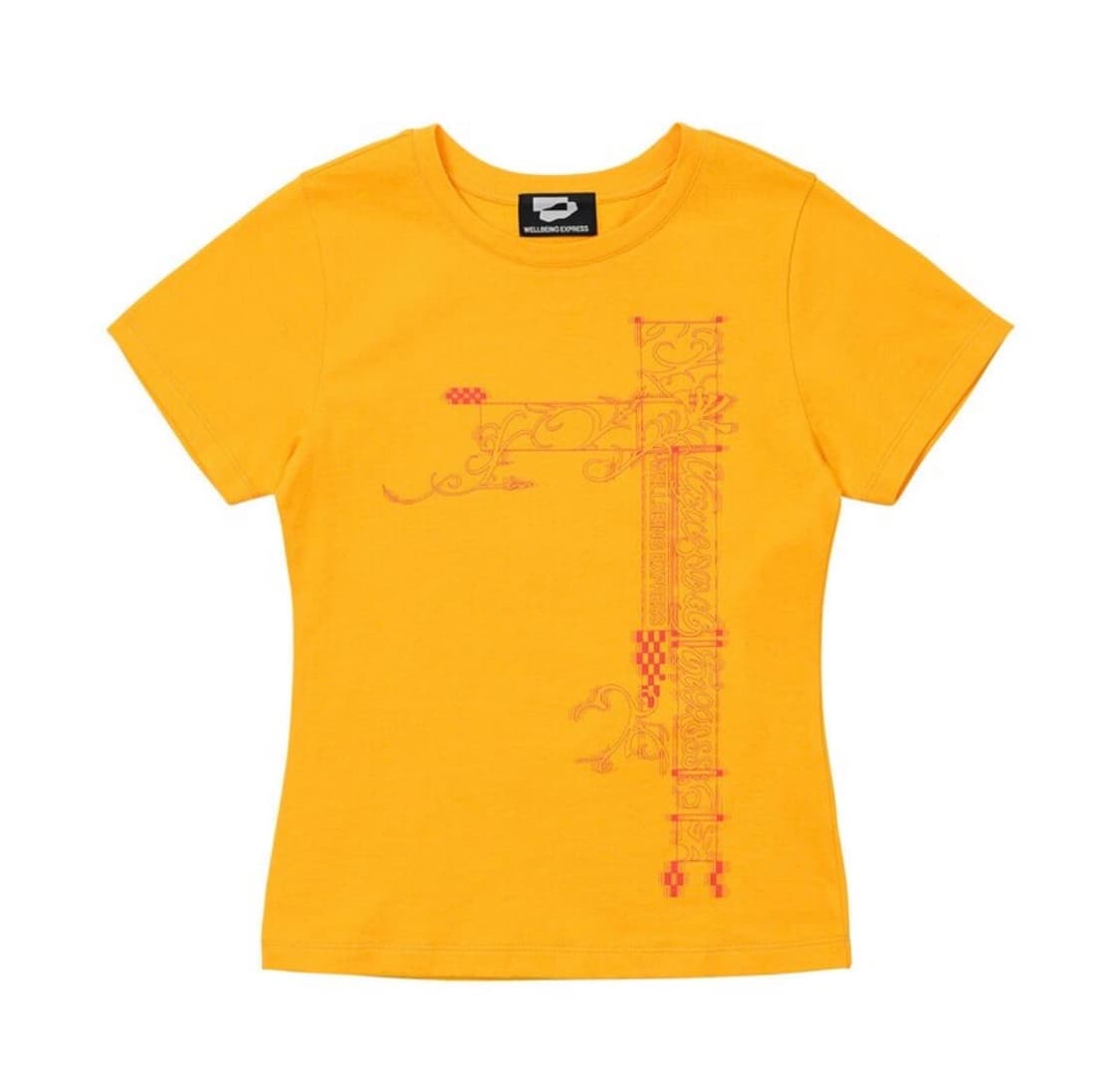 웰빙익스프레스 Hybrid Tattoo Tee Orange 반팔티 상품이미지1