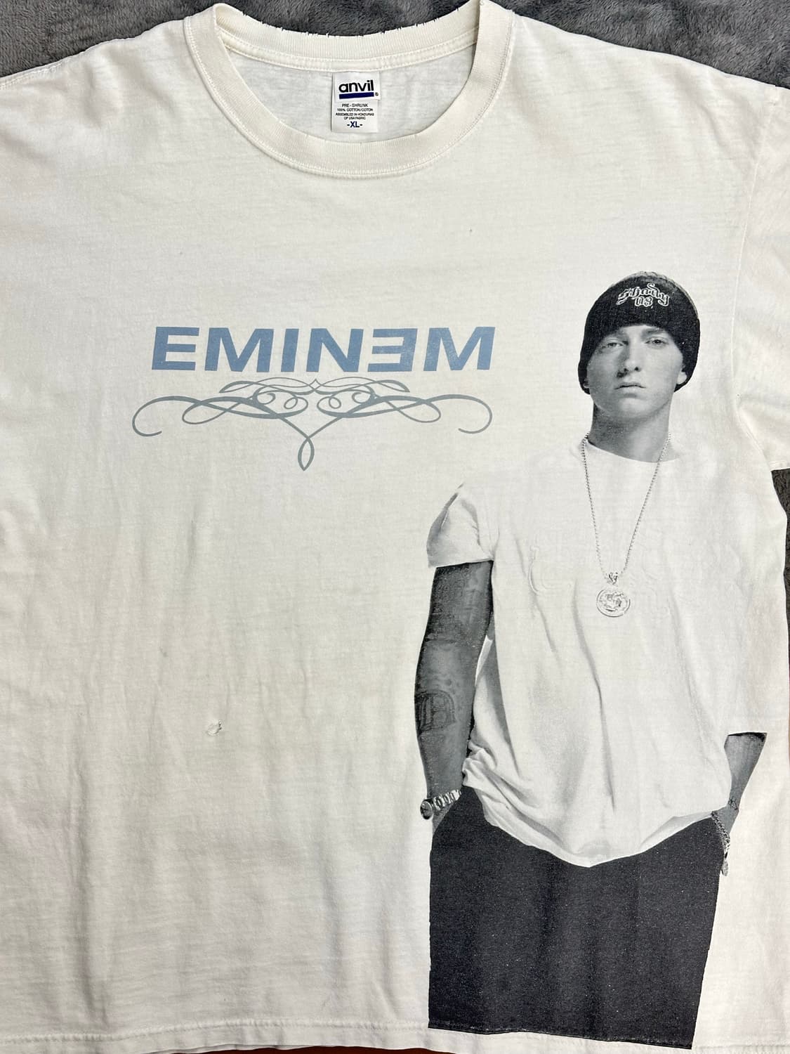 2005' Eminem Anger Tour 티셔츠 XL 상품이미지3