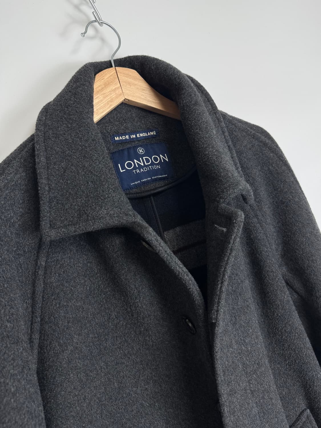 런던 트레디션 발마칸 코트 차콜 그레이 44 상품이미지1