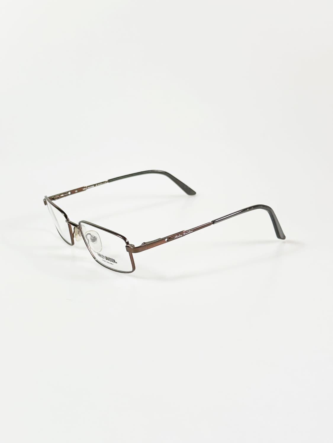 할리 데이비슨 슬림 스퀘어 메탈 프레임 빈티지 안경 상품이미지3