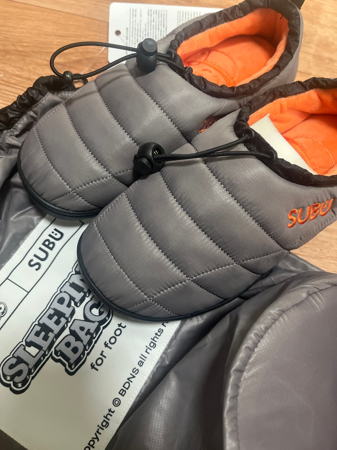 새상품)) BDNS SUBU 신발 그레이 00사이즈 상품이미지1