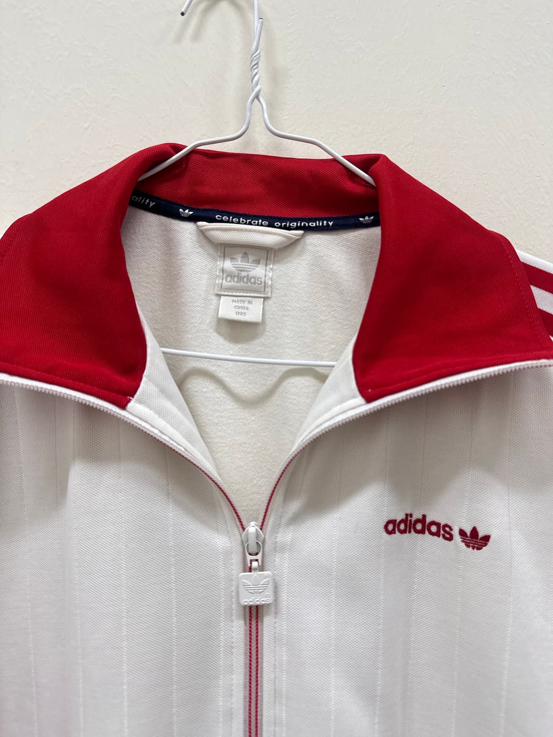 희귀템 아디다스 흰빨 베켄바우어 트랙탑 져지 상품이미지3