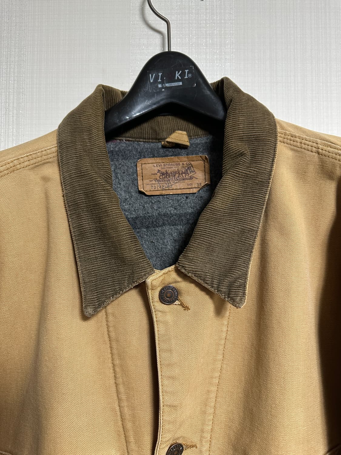 90s 리바이스 블랭킷 초어자켓 판매합니다. 상품이미지2