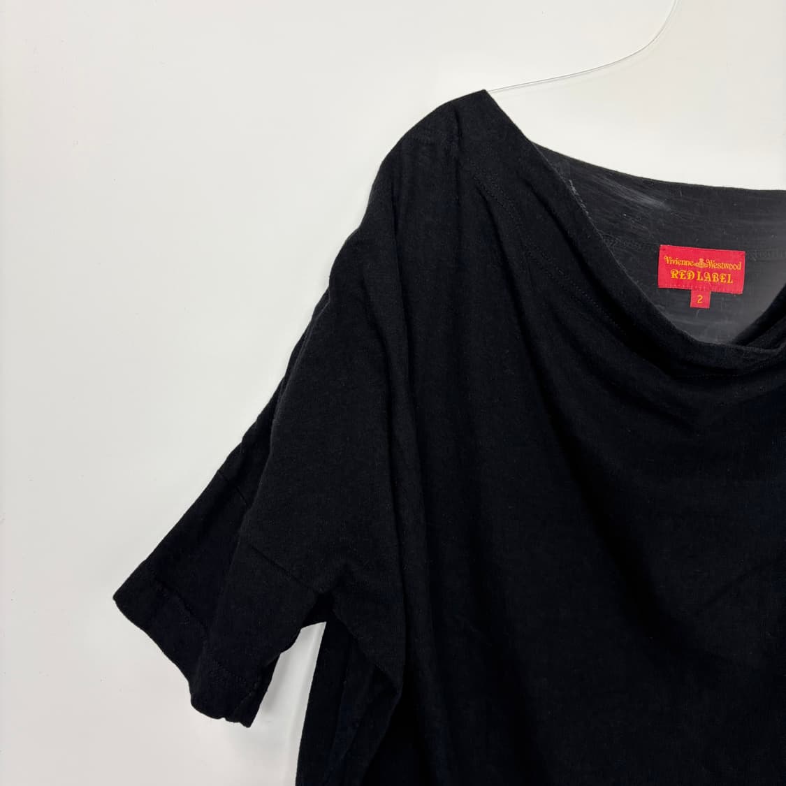 비비안웨스트우드 오브 비대칭 반팔 티셔츠 상품이미지4