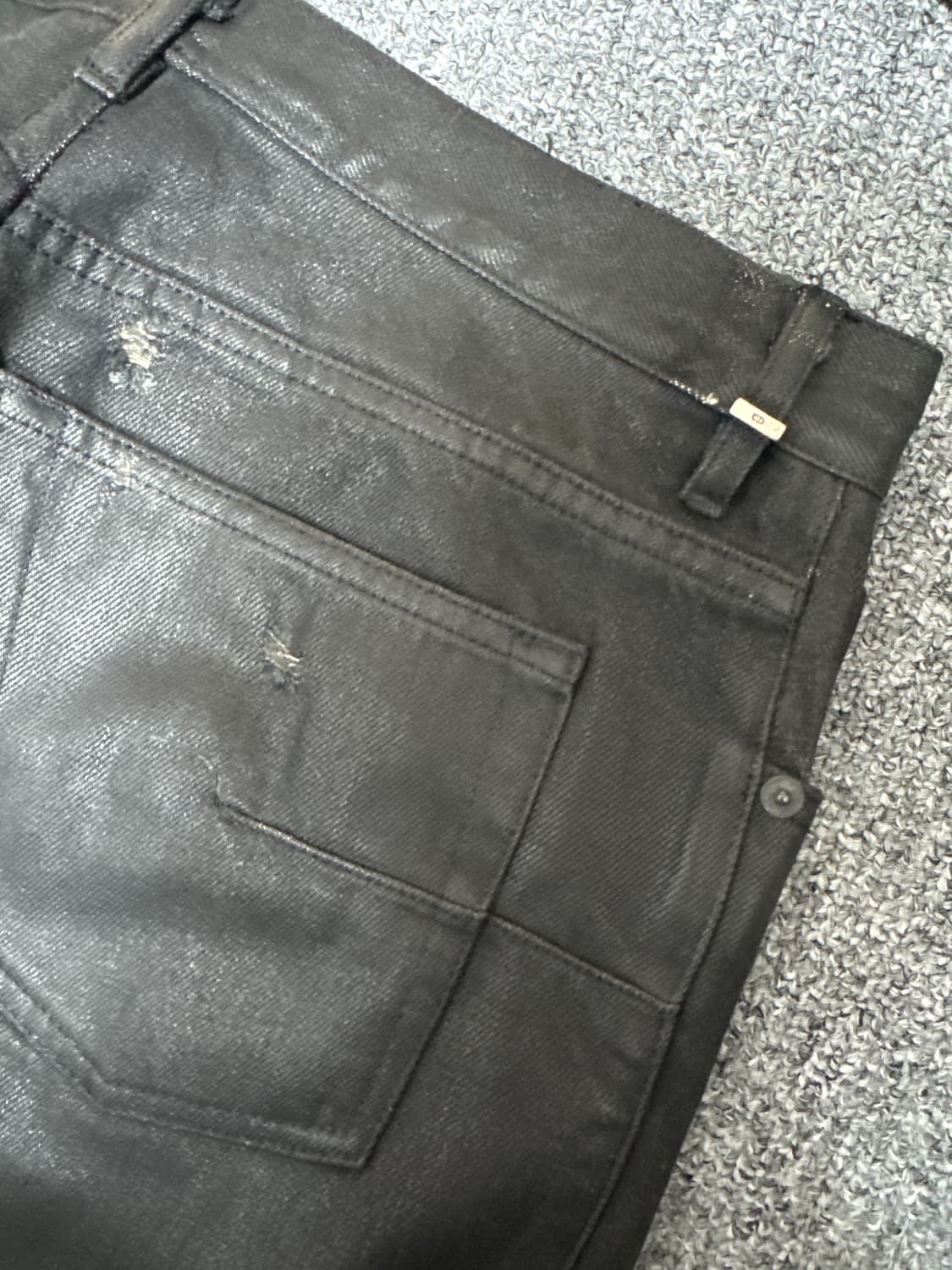 디올옴므 04ss 왁스 코팅 디스진 상품이미지9