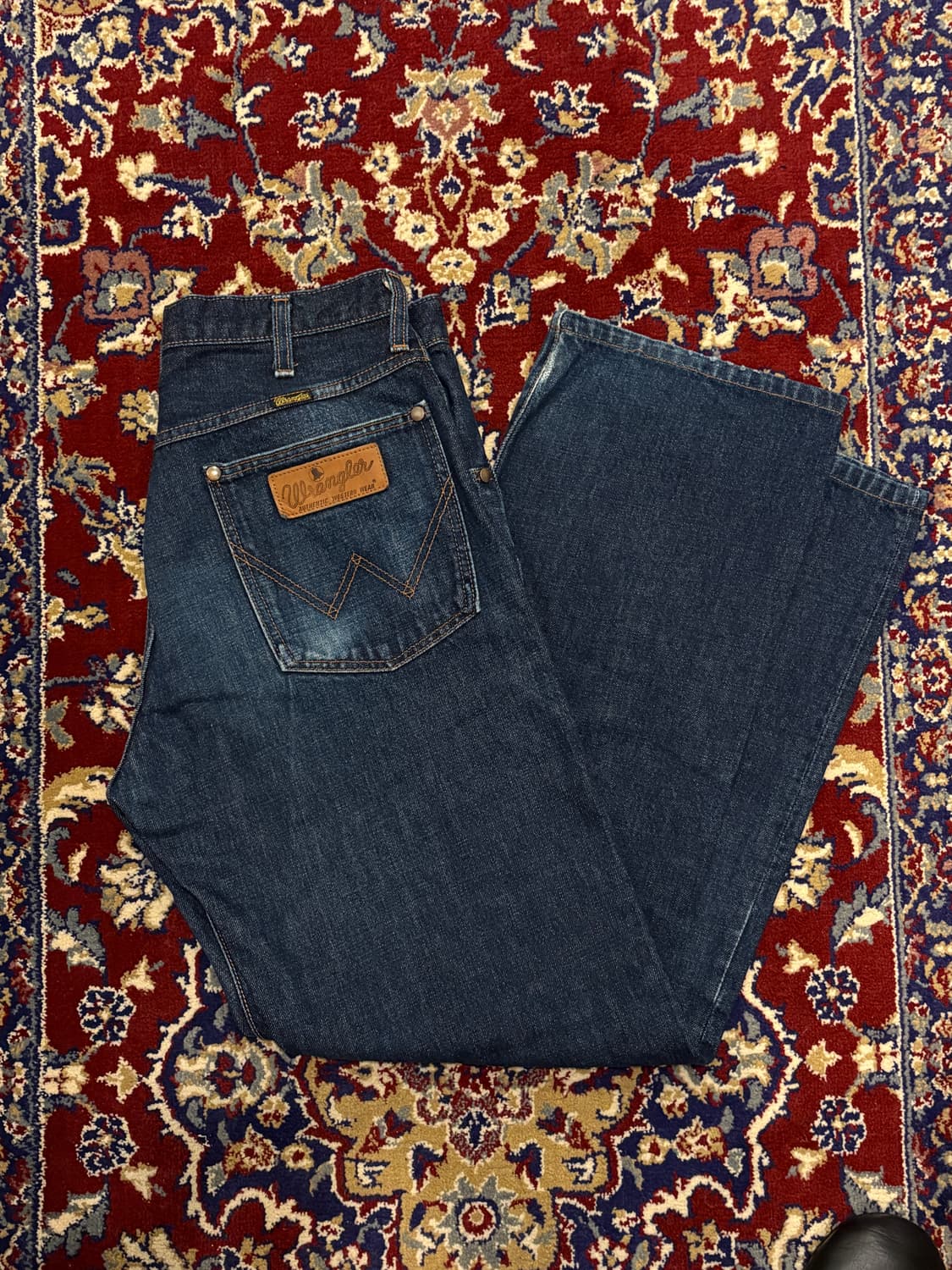 빈티지 랭글러 블루벨 셀비지 데님  상품이미지1