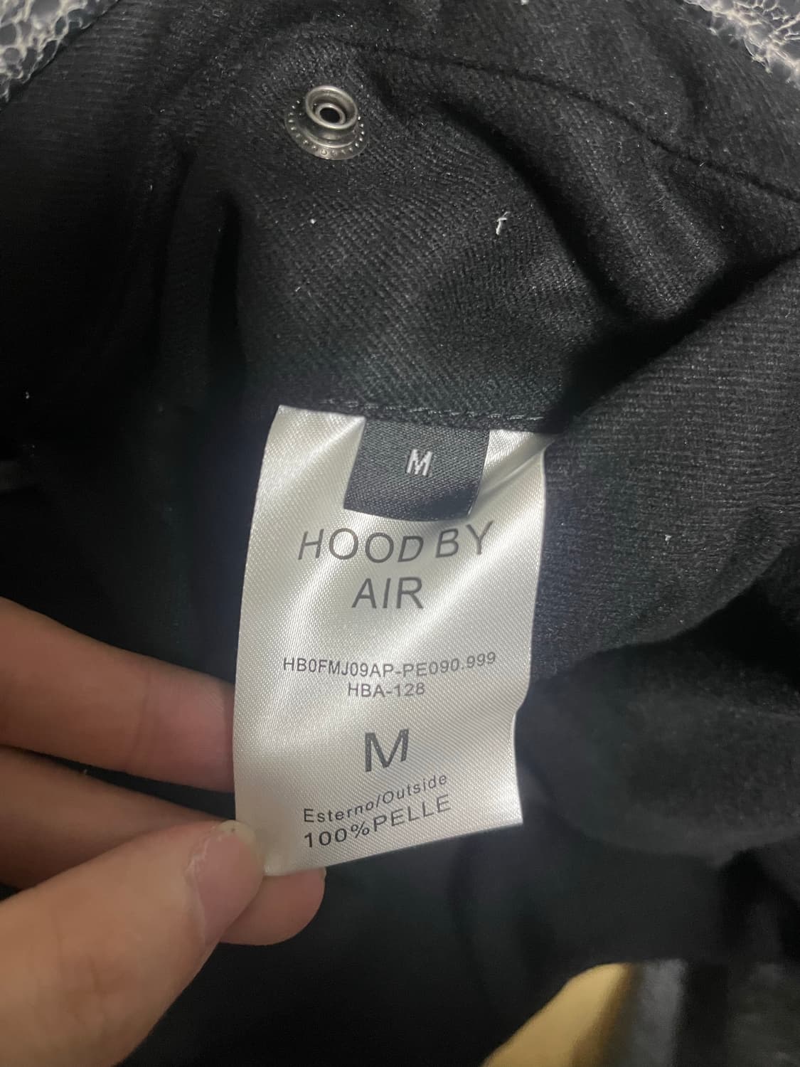 HOODBYAIR 레더봄버 상품이미지5