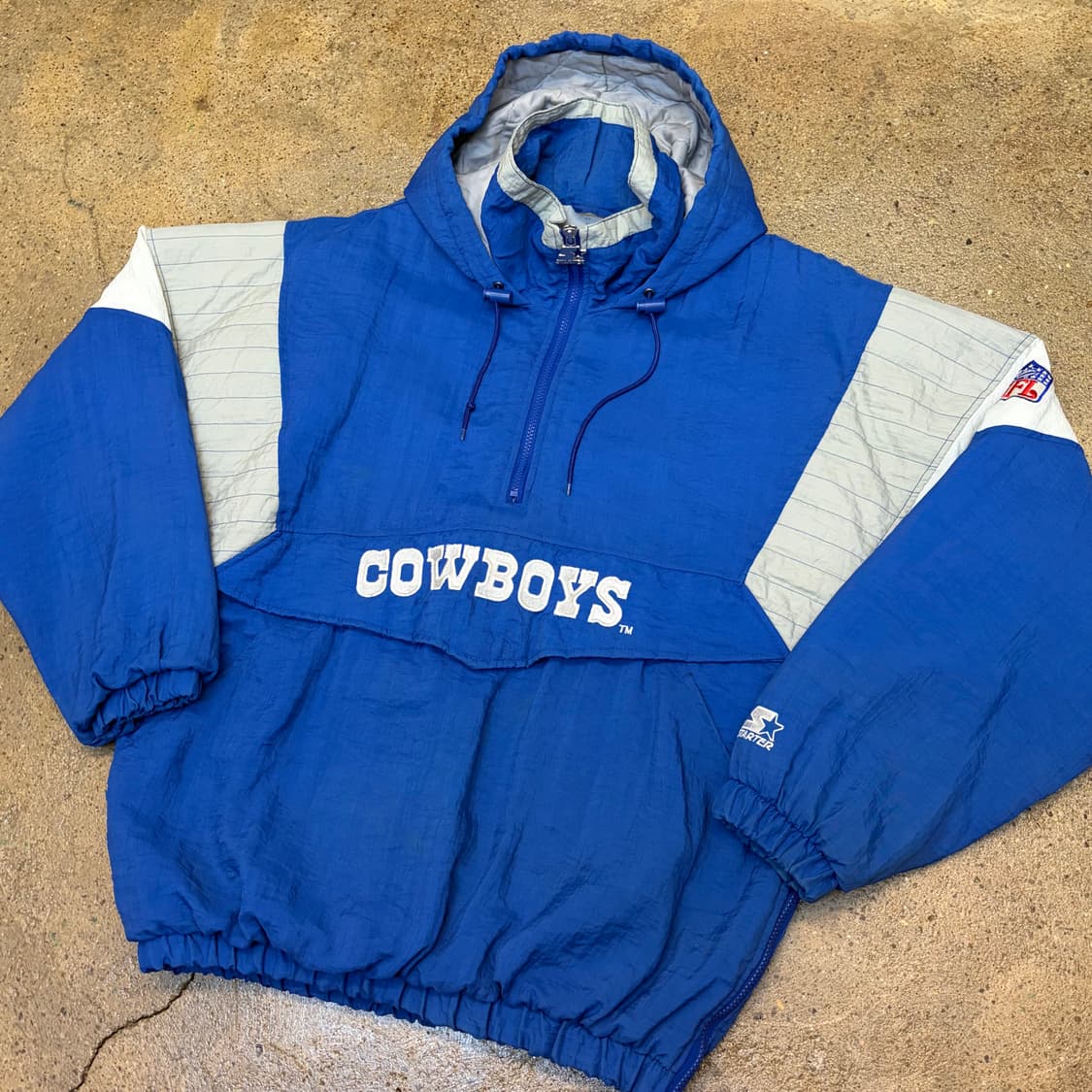 90s Made in Korea 미국 빈티지 스타터 아노락 패딩 상품이미지2