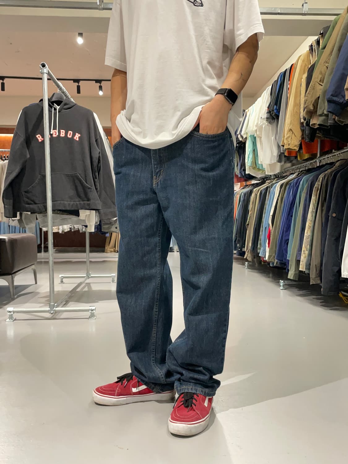 리바이스 550 진청 데님 팬츠 상품이미지1