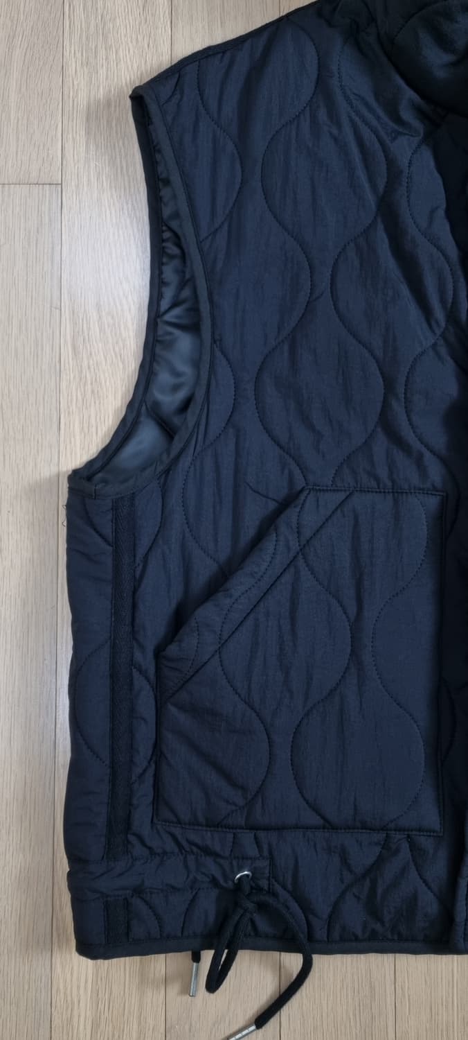 밈더워드로브 드로우스트링 패딩 베스트 Free _ 공용 상품이미지4