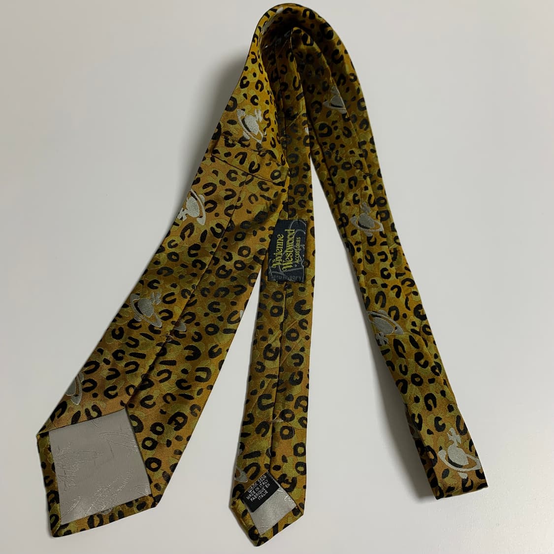 비비안웨스트우드 명품 이태리 100실크 넥타이 로고플레이 A+등급 상품이미지10